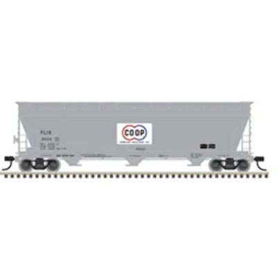 Atlas H.O. Scale 4650 CENTERFLOW HOPPER FARMLAND 20 006 942 [CO-OP] #3408