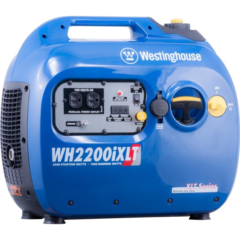 Portable Generator Inverter w/ Parallel Capabilities 2200-Watts Gasoline Powered