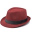 Mens Fedora Hat Trilby Summer Beach Sun Straw Hats Men Womens Panama Cap Brim UK