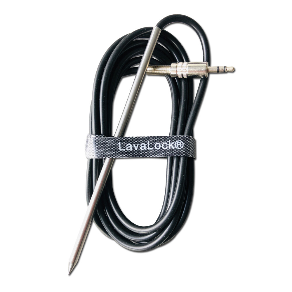 LavaLock® Replacement Temp Probes full set of 4 (3 meat 1 pit probe) Black ATC-1
