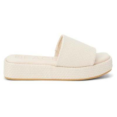 

Женские повседневные сандалии Off White на плоской подошве BEACH by Matisse Maui MAUI-158, BEACH by Matisse Maui Flatform Slide