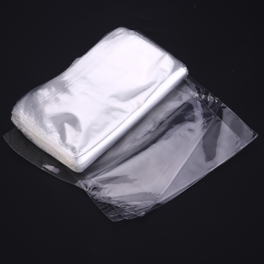 200pcs 6x6" Clear Shrink Wrap Bags Film Waterproof Heat Seal Bag Soap