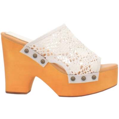 

Женские оранжевые повседневные сандалии Dingo Crafty Clog DI361-WTE, Оранжевый, Dingo Crafty Clog