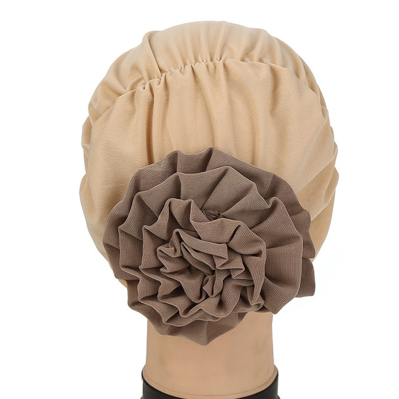 Womens Headwrap Beanie Muslim Stretch Turban Hat Cancer 