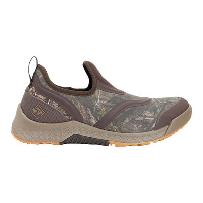 

Muck Boot Outscape Low Camouflage Slip On Mens Brown Work Safety Shoes OST-MDNA, Коричневый, Muck Boot Outscape Low Camouflage Slip On