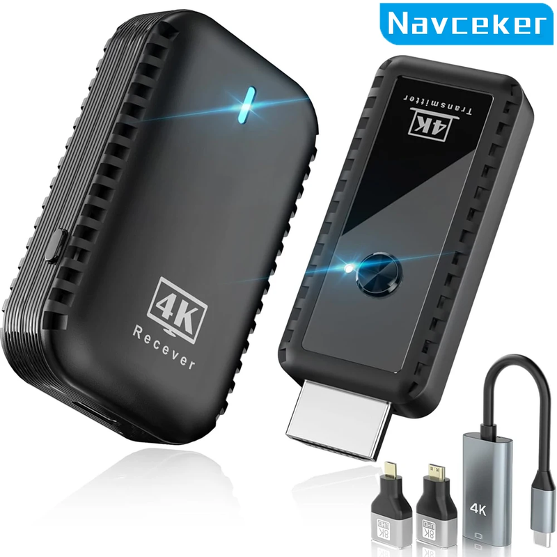 5GHz Wireless HDMI Transmitter Receiver 4K 30Hz 1080P HDMI Wireless Video Transm