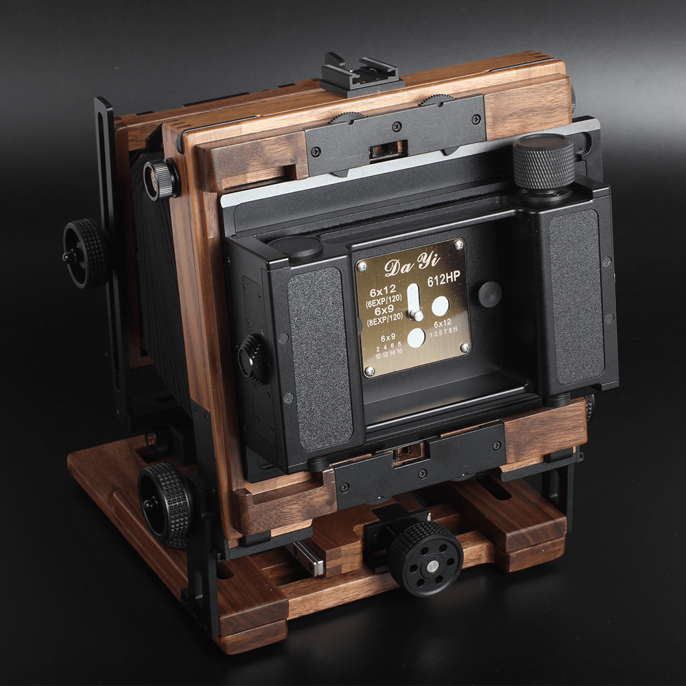 DAYI 6x12 6x9 6x6 Roll Film Back Magazine For 4x5 Linhof Wista Sinar Toyo Cambo