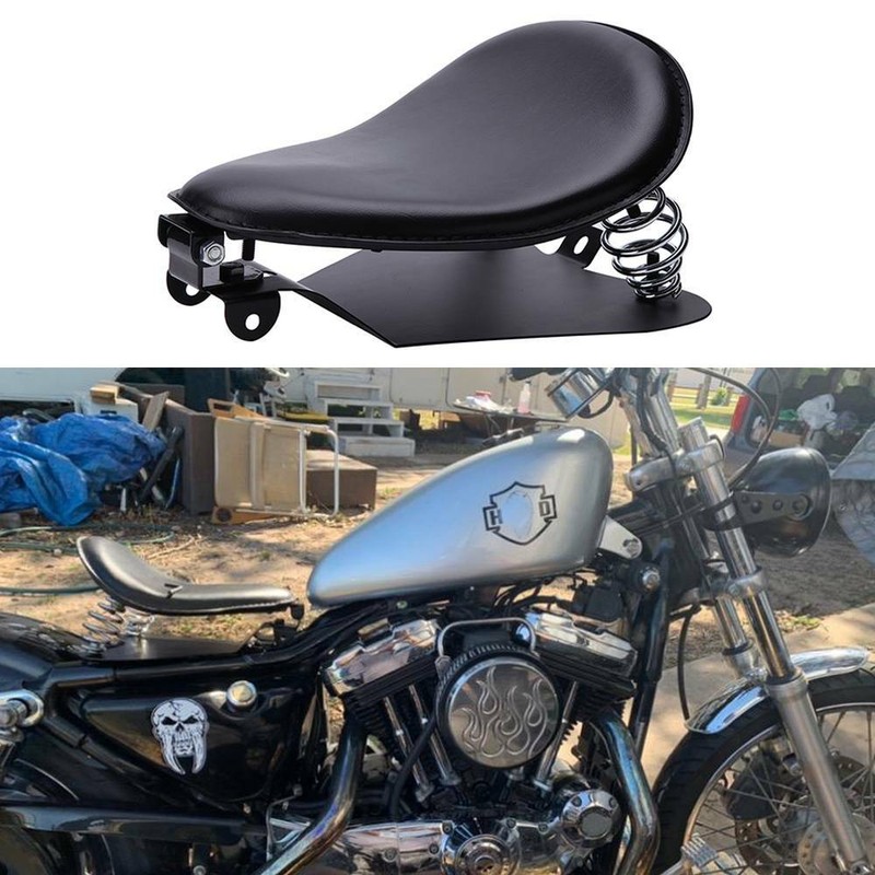 Bobber Motorcycle Spring Solo Seat Saddle Base For Honda