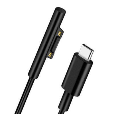 Charger Power USB-C Fast Charging Cable Surface Pro For Microsoft 3 4 5 Supply