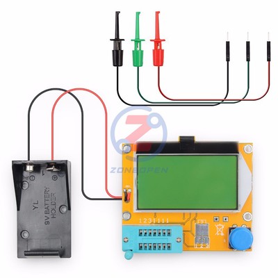 Transistor Tester LCR-T4 LCD Display M328 Diode Triode Capacitance ESR MOS