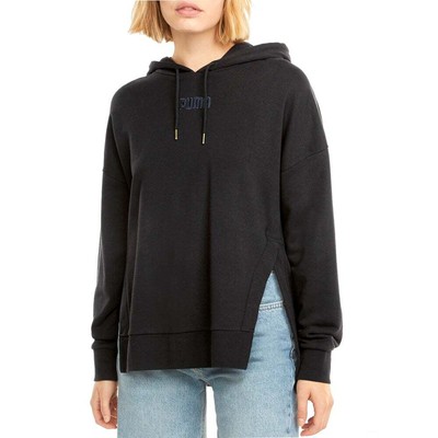 

Puma Her Hoodie Womens Size  Повседневная верхняя одежда 589519-01, Черный