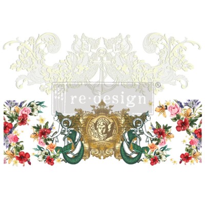Re-Design with Prima Transfer - CECE Mermaid Lace