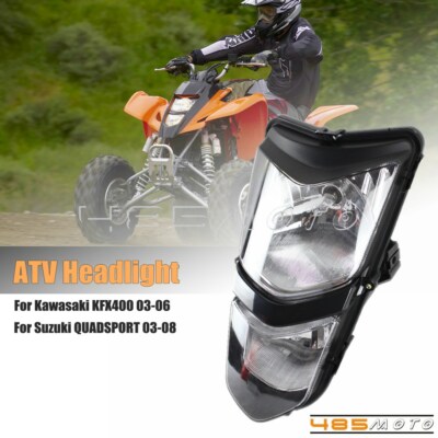 Front Headlight Assembly Fit For Suzuki Quadsport LTZ 400 LT-Z400Z LTZ400 Lamp