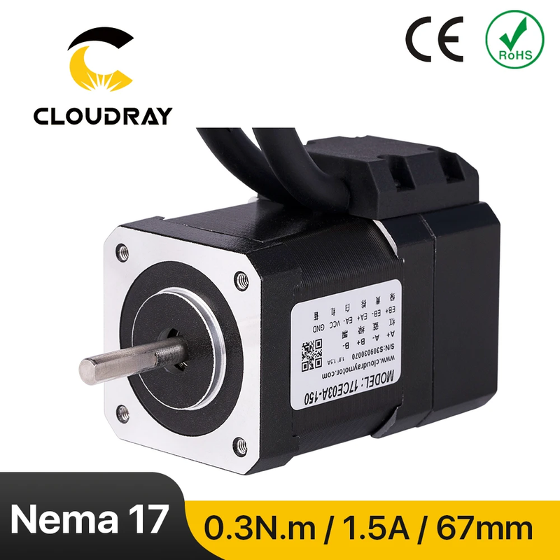 Nema 17 Stepper Motor 0.3N.m 1.5A Closed Loop Stepper Servo Motor with Encoder f