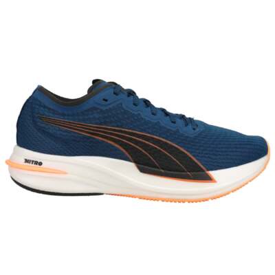 

Мужские синие кроссовки Puma Deviate Nitro Running, спортивная обувь 194449-12, Синий, Puma Deviate Nitro Running