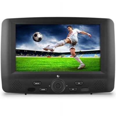 Ematic ED737 Car DVD Player, 7" LCD (Black) - Refurbished