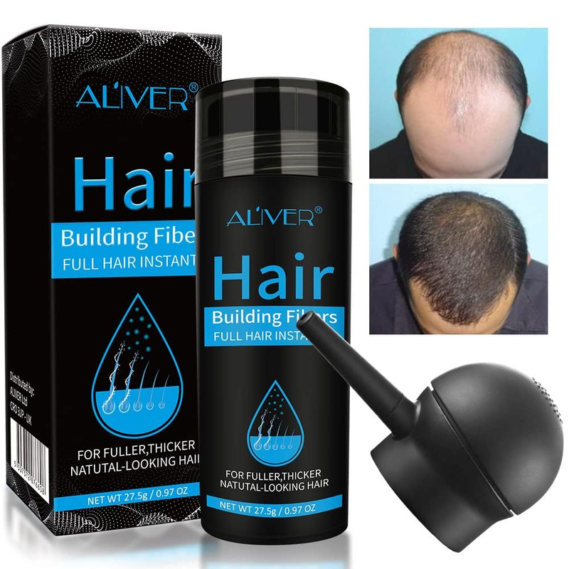Pump 2-in-1 Kit Set Natural Hair Loss Concealer For M