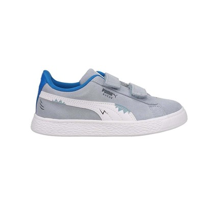 

Puma Suede Lil Lf V Toddler Girls Blue, White Кроссовки Повседневная обувь 380733-02, Puma Suede Lil Lf V Toddler