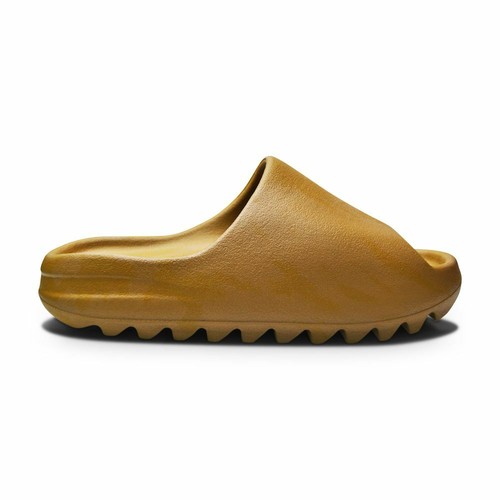 

Мужские шлепанцы Adidas Yeezy - GW1931 - шлепанцы «Охра», Черный