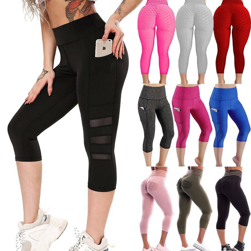 cropped leggings with pockets