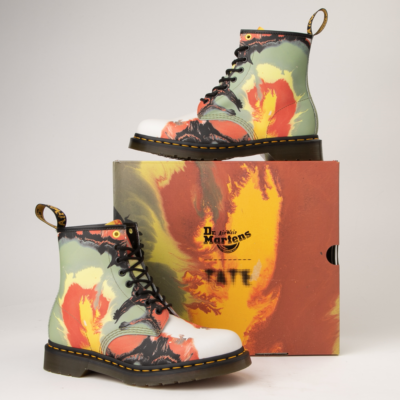 NIB Womens Dr. Martens X Tate 1460 Boot 5 11 Green Volcanic Doc Marten