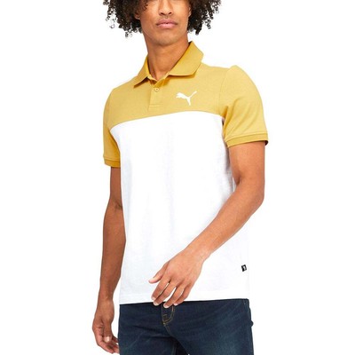 

Рубашка поло с коротким рукавом Puma Essentials+ Block, мужская, размер , повседневная, 670556-52, Белый, Puma Essentials+ Block Short Sleeve Polo Shirt