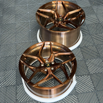 20'' 21'' ALT12 Forged Brushed Bronze wheels for Lamborghini Huracan Concave