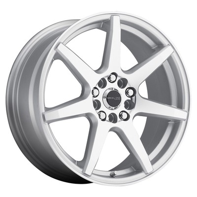 RACELINE 131 Evo Rim 18X7.5 5X112/5X120 Offset 42 Silver (Quantity of 1)