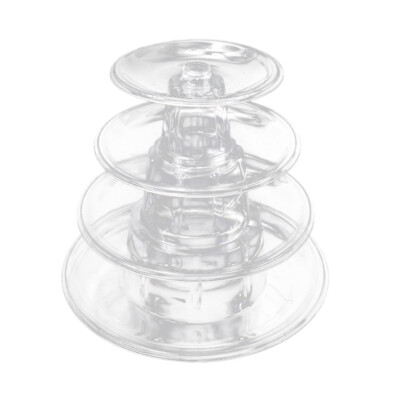 Macaron Tower Stand Cupcake Display Stand Tree Holder Round Cake Dessert Rack US