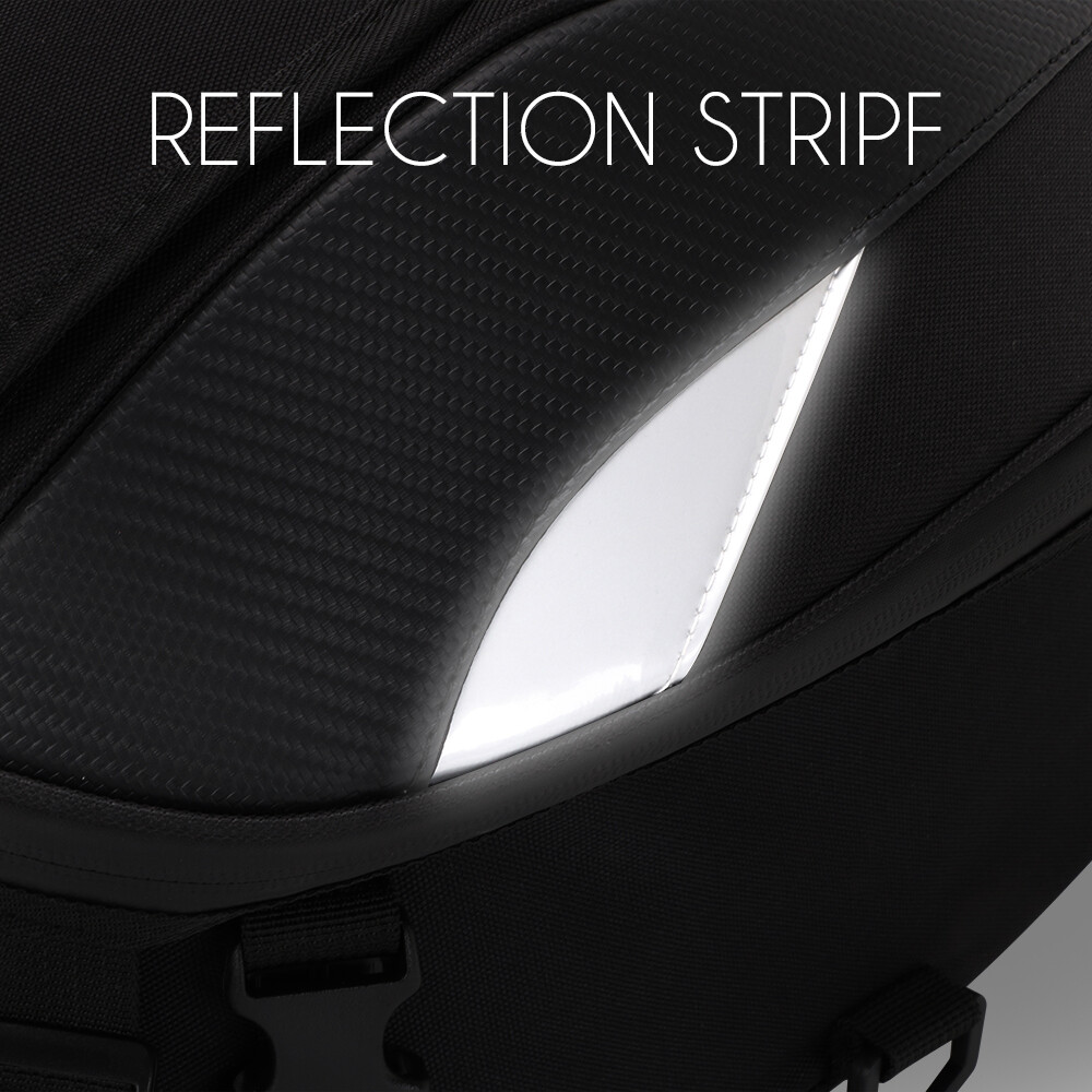 Motorcycle Seat Tail Bag Backpack Dual Use Motorcycle Waterproof Helmet Bag