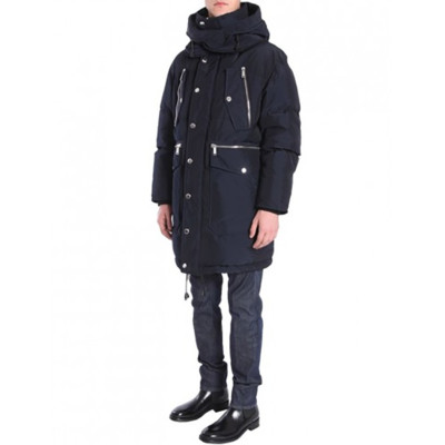 DSQUARED2 Parka Coat Down Jacket Mens Hooded Coat Blue Size 48 - RP £1485.00