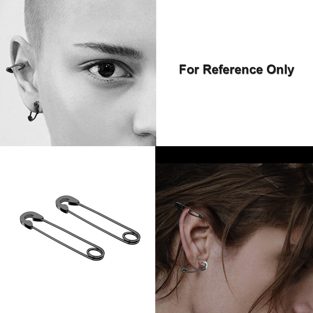 Needle Pin Stud Ear Piercing Surgical Steel Helix Tragus Earring