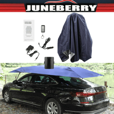 Fully Automatic Anti-UV Protection Car Umbrella Tent Roof Cover Oxford Remote 3*