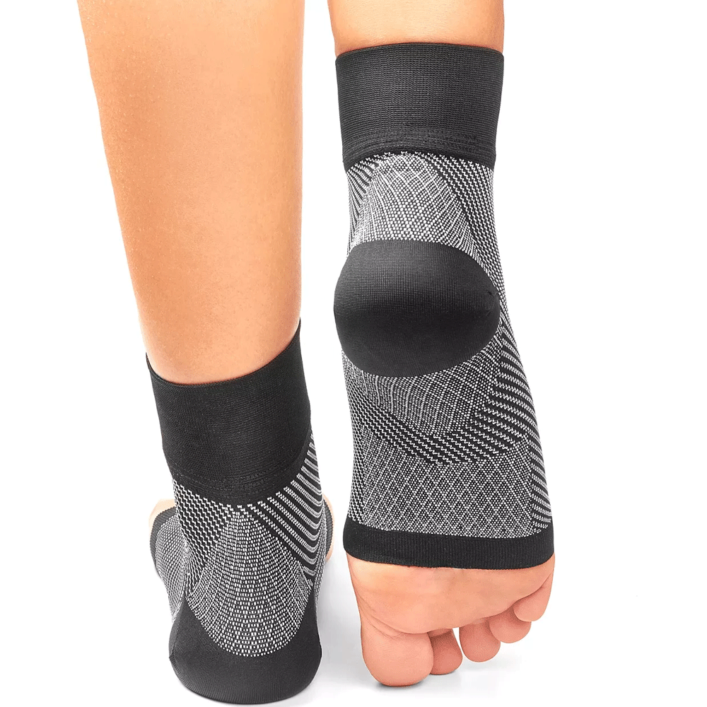 Foot Plantar Fasciitis Arch Support Compression Socks Ankle Heel Brace Copper HG