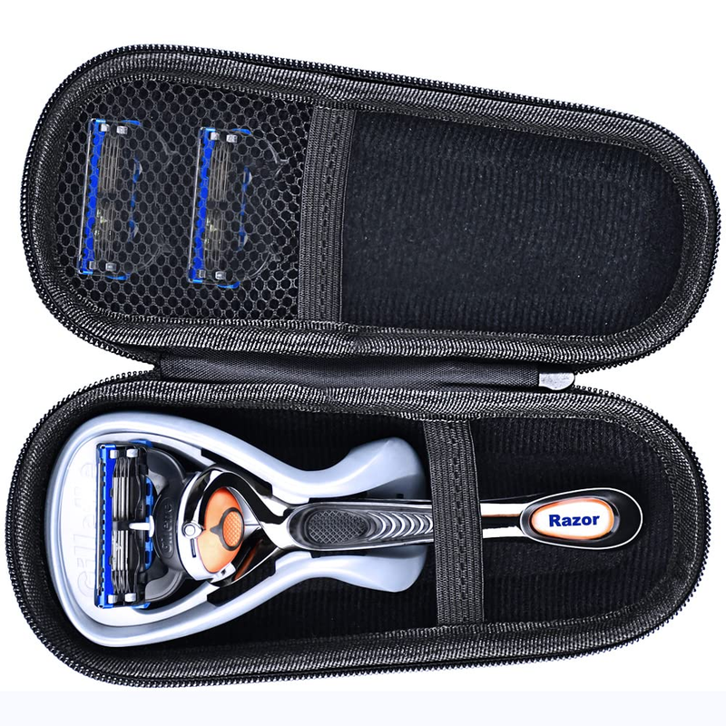 Travel Case Compatible With Gillette Men's Razor - Mesh