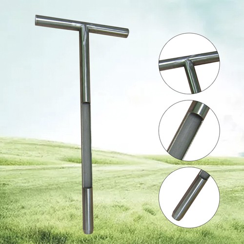 Soil Sample Probe T-Handle Soil Test Kits Steel Frame Soil Sampler Equipment USA