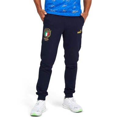 Спортивные штаны Puma Figc Winner мужские синие повседневные 769998-05