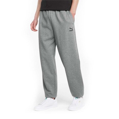 

Мужские серые повседневные спортивные штаны Puma Classics Oversized Sweatpants 532139-03, Grey, Puma Classics Oversized Sweatpants
