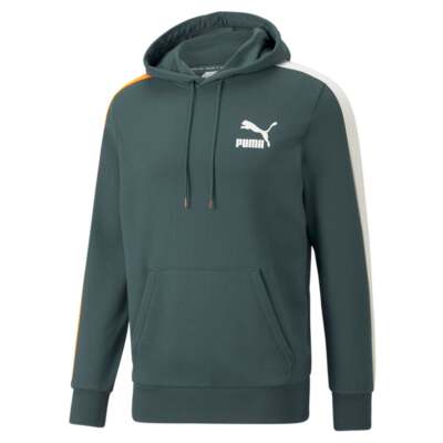 

Мужская зеленая повседневная верхняя одежда с капюшоном Puma Iconic T7 599874-80, Зеленый