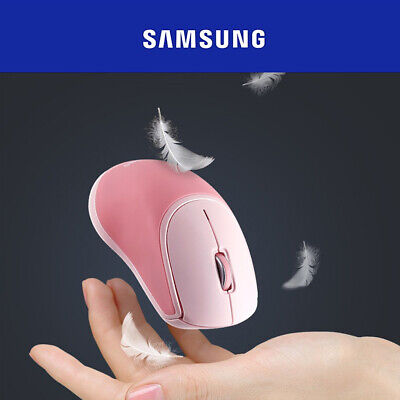 SAMSUNG Wireless Noiseless Cushion Mouse SPA-KMA5PRP Silent OnOff Switch Grip