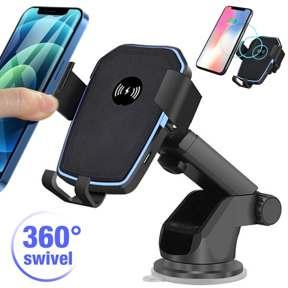 Wireless Car Charger Mount Fast Charging Mount Phone Holder 