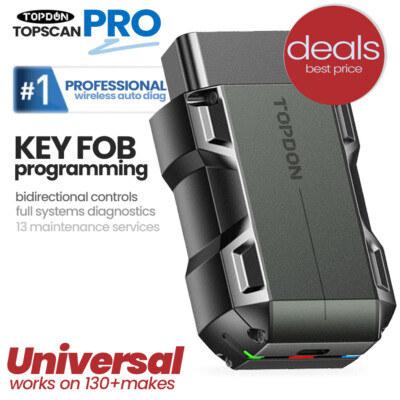 2024new! TOPDON TopScan PRO Automotive Full system Bidirectional Control Scanner