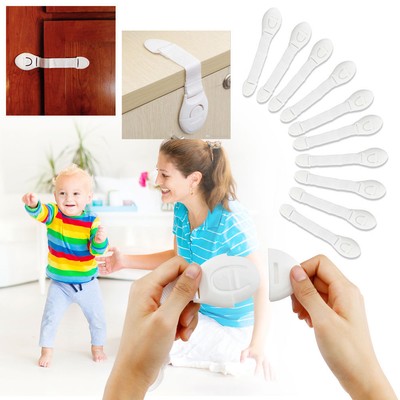For Child Cabinet Safety Lock Kid Door Drawers Refrigerator