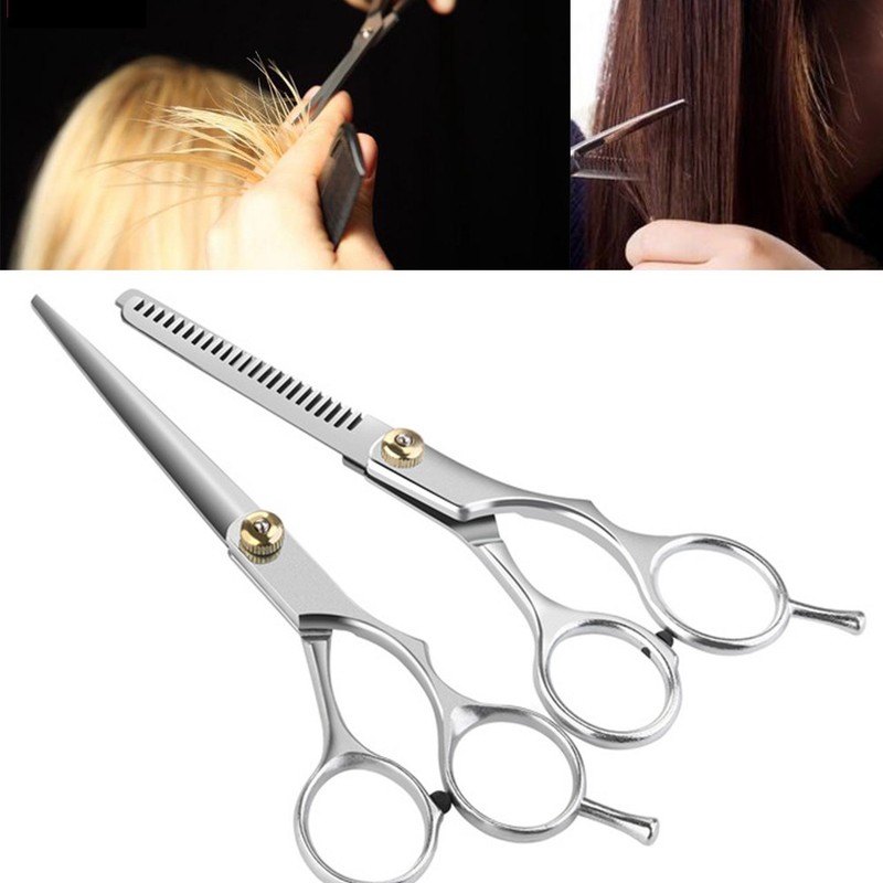 Flat Teeth Blades Thinning Hair Cutting Hair Scissors Shears