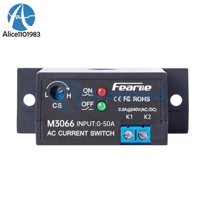 Flameproof Adjustable AC Current Sensing Switch Self-Powered Sensing Switch
