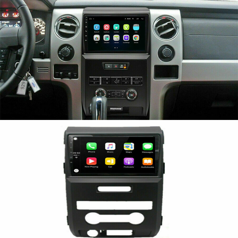 Для 2009-2012 Ford F-150 9 Android 10 Автомобильный радиоприемник GPS Navi Car Auto Carplay 2 + 32G