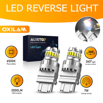 AUXITO 3156 3157 4157 LED Backup Reverse Light Bulbs 6000K Xenon White Bright