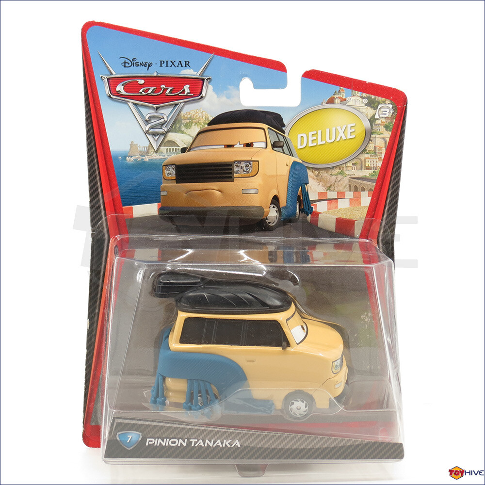ディズニー　カーズ　ビンテージ　ピニオン　タナカ　メガサイズ　デラックス Disney Pixar Cars 2 Pinion Tanaka #7 Sumo Wrestler Deluxe