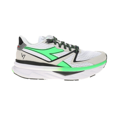 Diadora Atomo V7000 Running Mens Green, White Sneakers Athletic Shoes 179073-C6