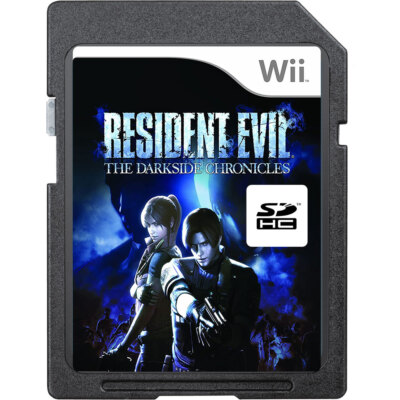 Resident Evil: The Darkside Chronicles Wii SD Memory Card Everything Unlocked